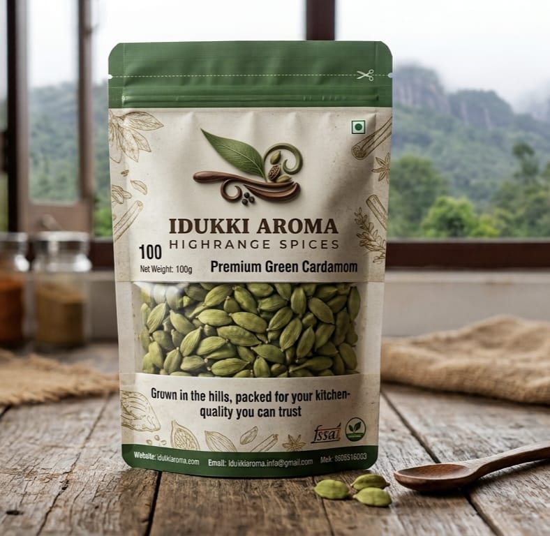 Green Cardamom (Natural Bulk)